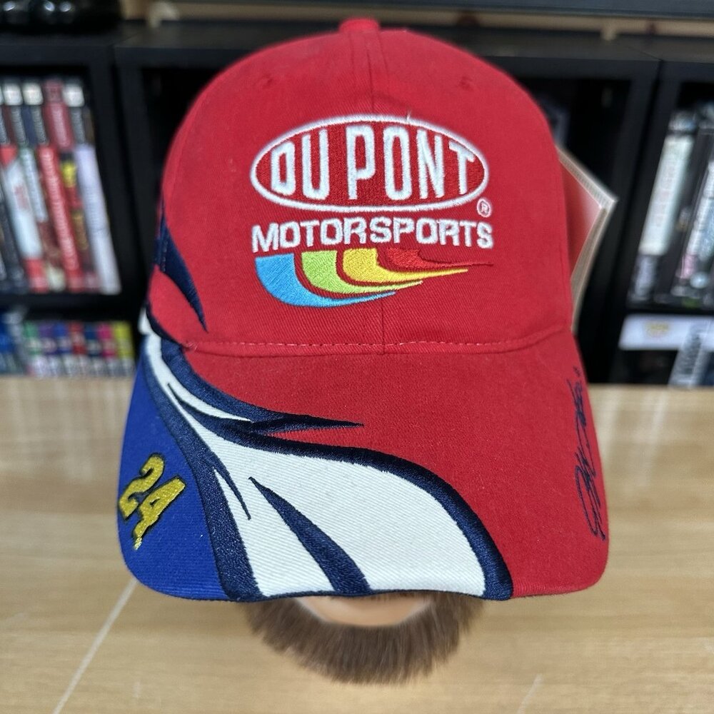 Vintage Jeff Gordon #24 Hat Dupont Hendrick Motorsports Nascar Chase Authentic